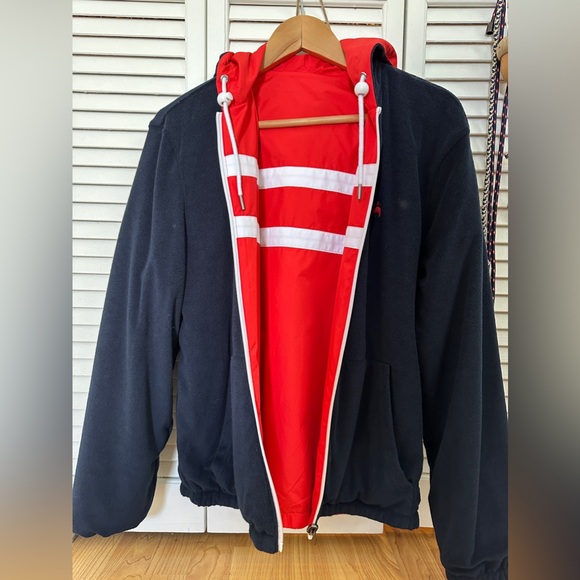 Brooks brothers hoodie reversible jacket new - Picture 1 of 4